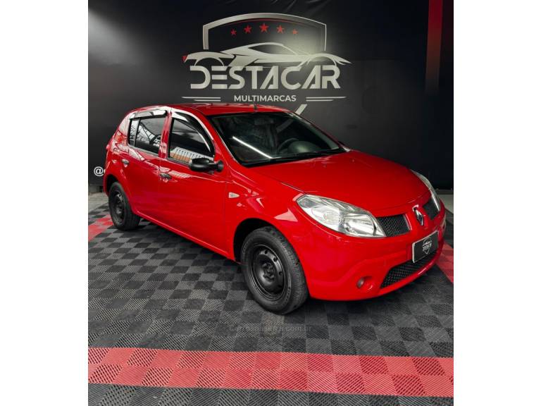 RENAULT - SANDERO - 2009/2009 - Vermelha - R$ 23.900,00